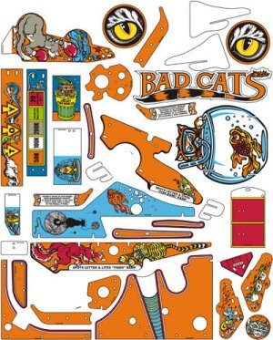 Bad Cats Plasticset (Williams)