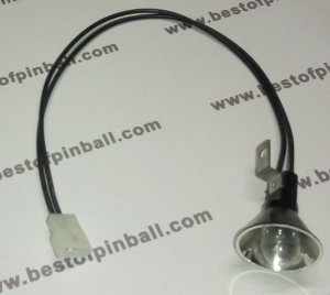 Reflector Flash Lamp Socket with Cable (Bally-Williams)