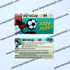 World Cup Soccer 94 Custom Cards (Bally)
