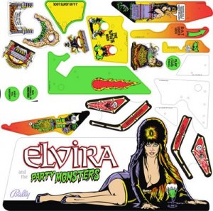 Elvira and the Partymonsters Plasticset (ink.Topperkit)