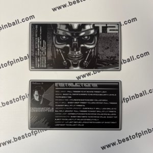 Terminator 2 Custom Cards Comic grey (Williams)