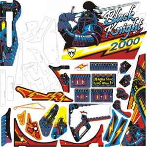 Black Knight 2000 Plasticset (Williams)